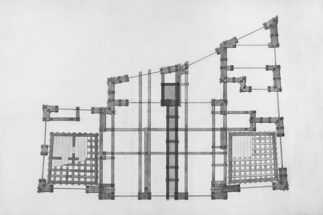 Photo Architectural blueprint