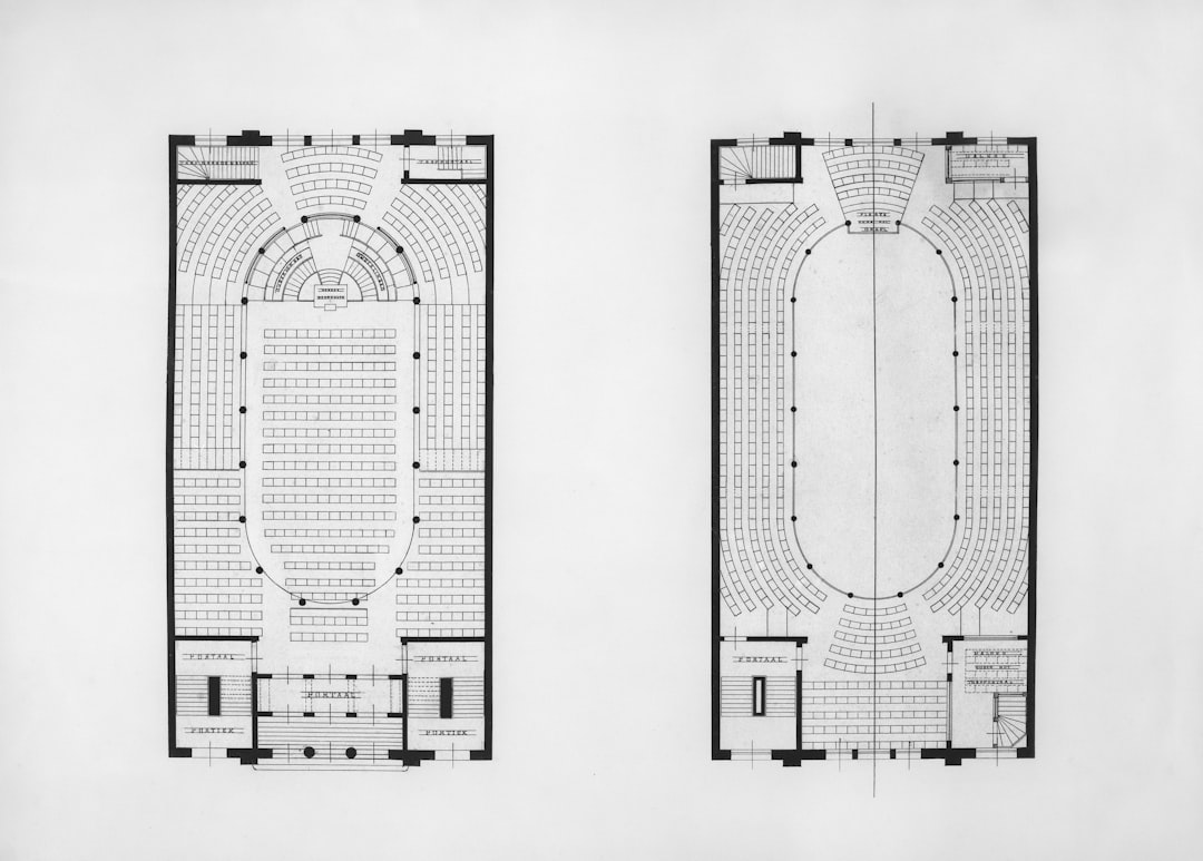 Photo Architectural blueprint